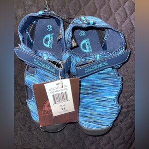 Kids Water Shoes Quick Dry Anti Slip Closed Toe Aqua Swim Sport Sandals